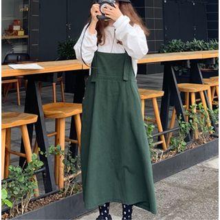 Long-sleeve T-shirt / Midi Jumper Dress