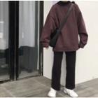 Plain Sweatshirt As Shown In Figure - One Size