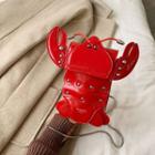 Patent Lobster Crossbody Bag Red - One Size