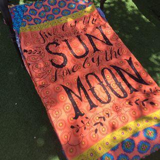 Printed Fringed Light Scarf