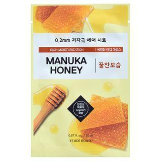 Etude House - 0.2 Therapy Air Mask 1pc (23 Flavors) Manuka Honey