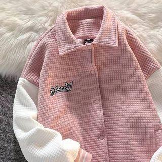 Waffle Baseball Jacket