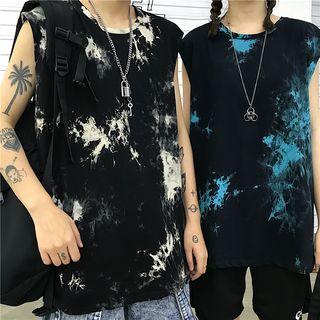 Couple Matching Tie Dye Tank Top