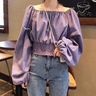 Princess Sleeve Top Purple - One Size