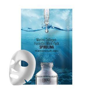 No:hj - Marine Collagen Fucoidan Mask Pack Spirulina