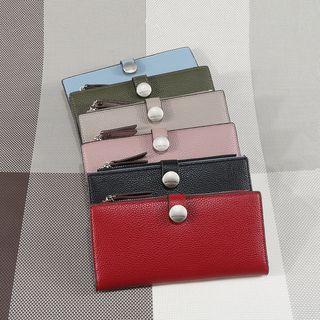 Buckle Zip Long Wallet
