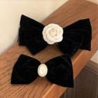 Flower Bow Barrette