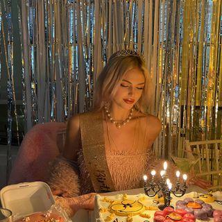 Glitter Fringe Bolero & Dress Party Set