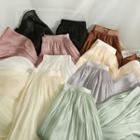 High-wiast Midi Skirt In 7 Colors