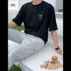 Surfing Beach Letter T-shirt
