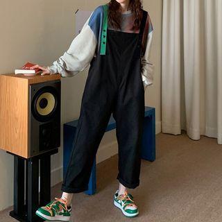 Plain Jumper Pants / Print Sweatshirt