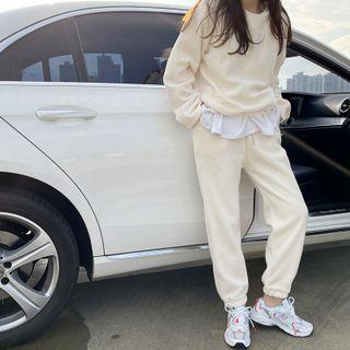 Fleece Boxy Pullover Or Jogger Pants