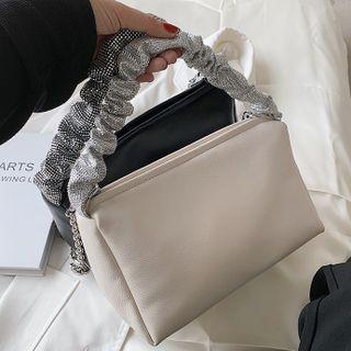 Rhinestone Strap Handbag