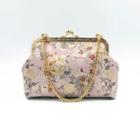 Floral Print Pouch Floral - Pink - One Size