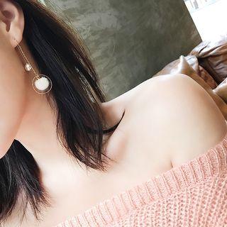 Pom Pom Threader Earring