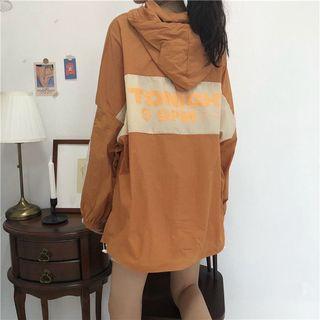 Hooded Pullover Windbreaker