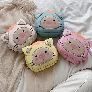 Cartoon Pig Crossbody Bag
