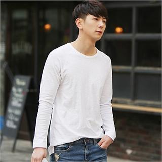 Crew-neck Raglan-sleeve T-shirt