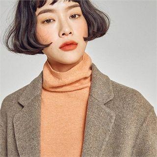 From Seoul Single-breasted Long Wool Coat