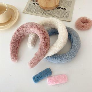 Chenille Headband / Hair Tie / Hair Clip