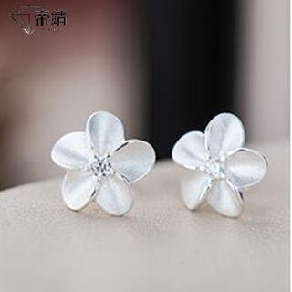 Flower Sterling Silver Earring (various Designs)
