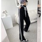 Taped Loose Fit Pants