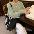 Faux Fur Sweater