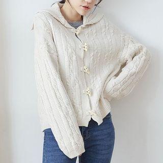 Toggle Knit Jacket Almond - One Size