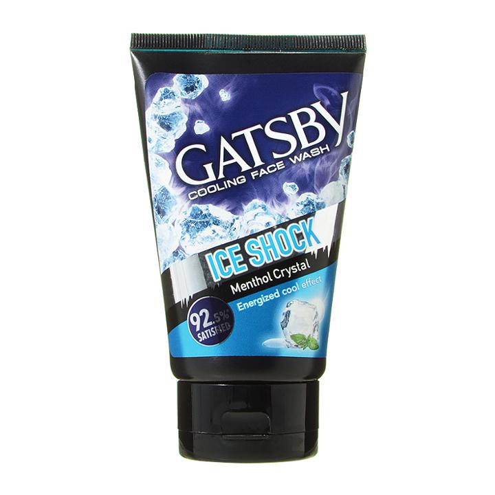 Mandom - Gatsby Cooling Face Wash Ice Freeze 100g