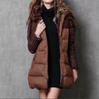 Mock Two-piece Padded Coat