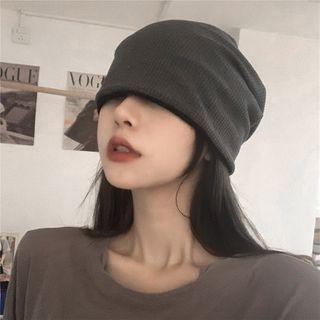 Couple Matching Plain Knit Beanie