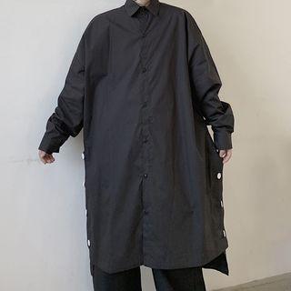 High-low Side Buttoned Shirt