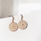 Embellished Disc Earring