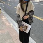 Irregular Knit Shawl