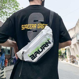 Lettering Pvc Belt Bag
