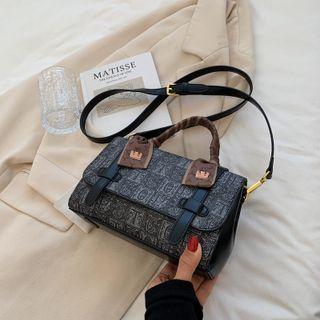 Lettering Satchel Bag
