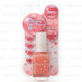 Ducato - Glossy Nail Color N (#02 Flamingo Pink) 1 Pc