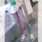 Color Block Striped Sweatpants