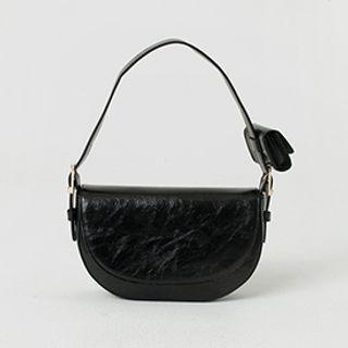 Flap Shoulder Bag With Mini Wallet