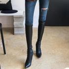 Stiletto-heel Pointy Tall Boots