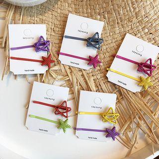 Alloy Star Hair Pin