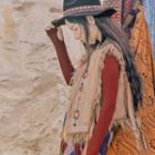 Embroidered Fringe Trim Vest
