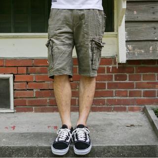 Multi-pockets Worker Shorts