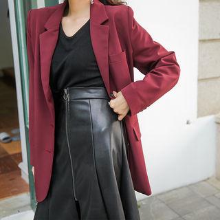 3-button Long Blazer