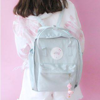 Flamingo Applique Backpack