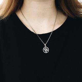 Circle-drop Necklace