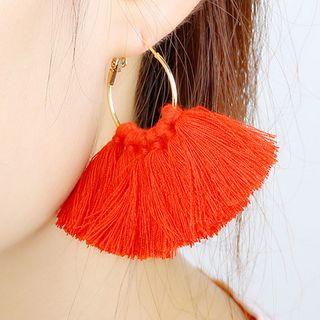 Fringe Hoop Earring