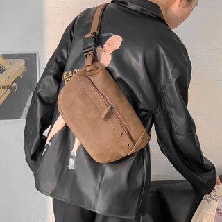 Faux Leather Belt Bag Earth Yellow - One Size