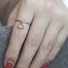 Triangle Drop Ring