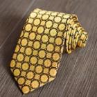 Patterned Silk Neck Tie Zs68 - One Size